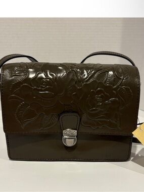 PATRICIA NASH MUSHROOM CROSSBODY BAG! Stunning